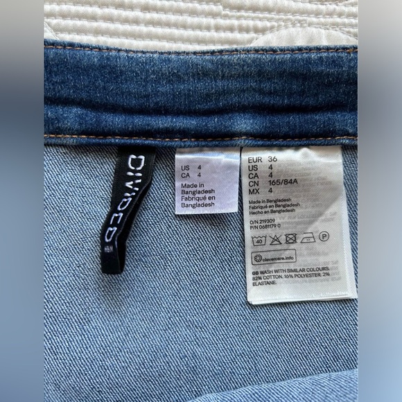 DIVIDED by H&M Blue Denim Dress - Picture 6 of 6